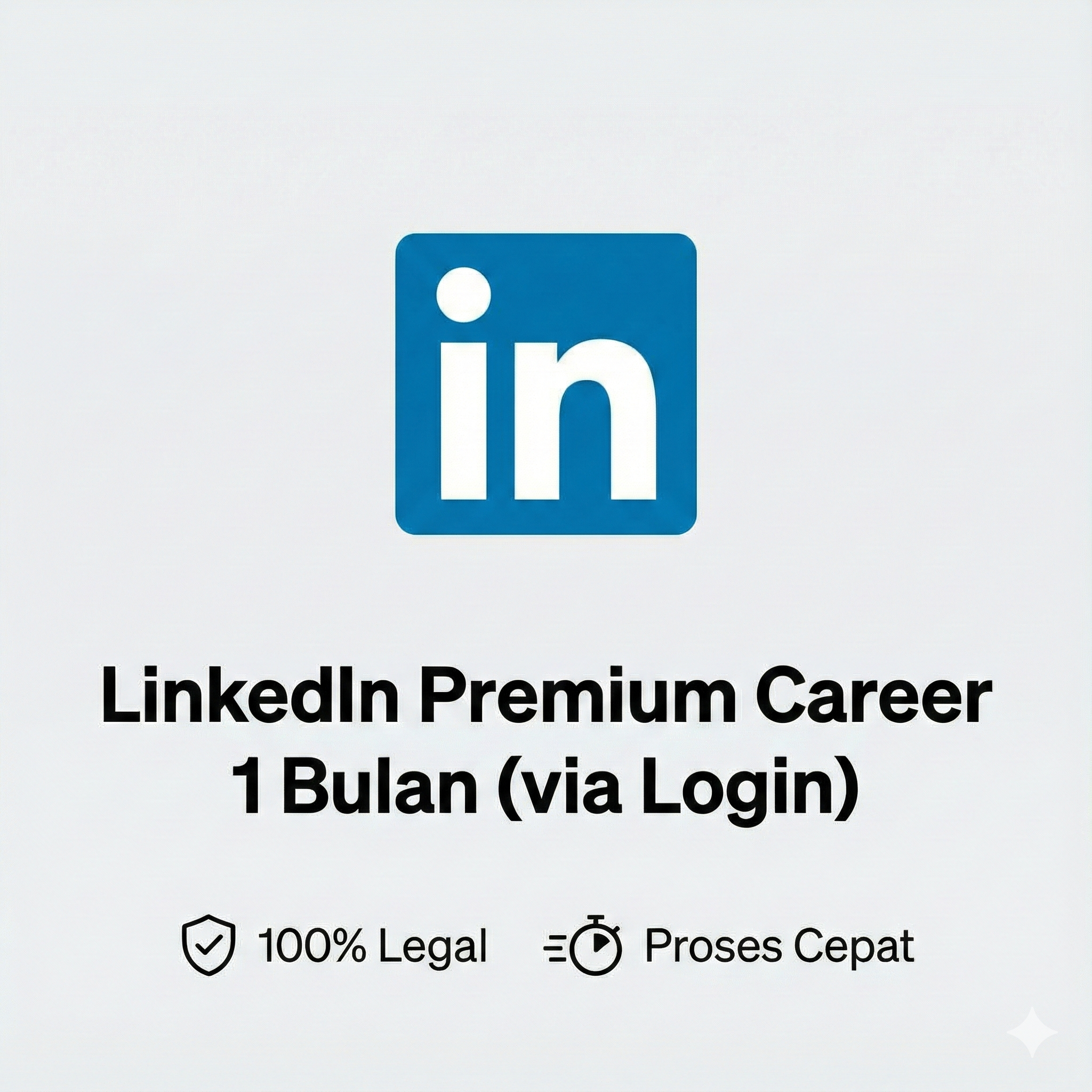 LinkedIn Premium Career ( 1 Month ) ( via Login )