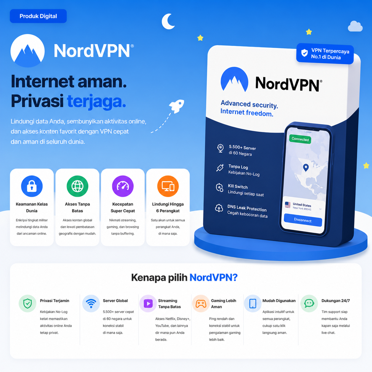 Nord VPN ( 1 Year ) via Invite