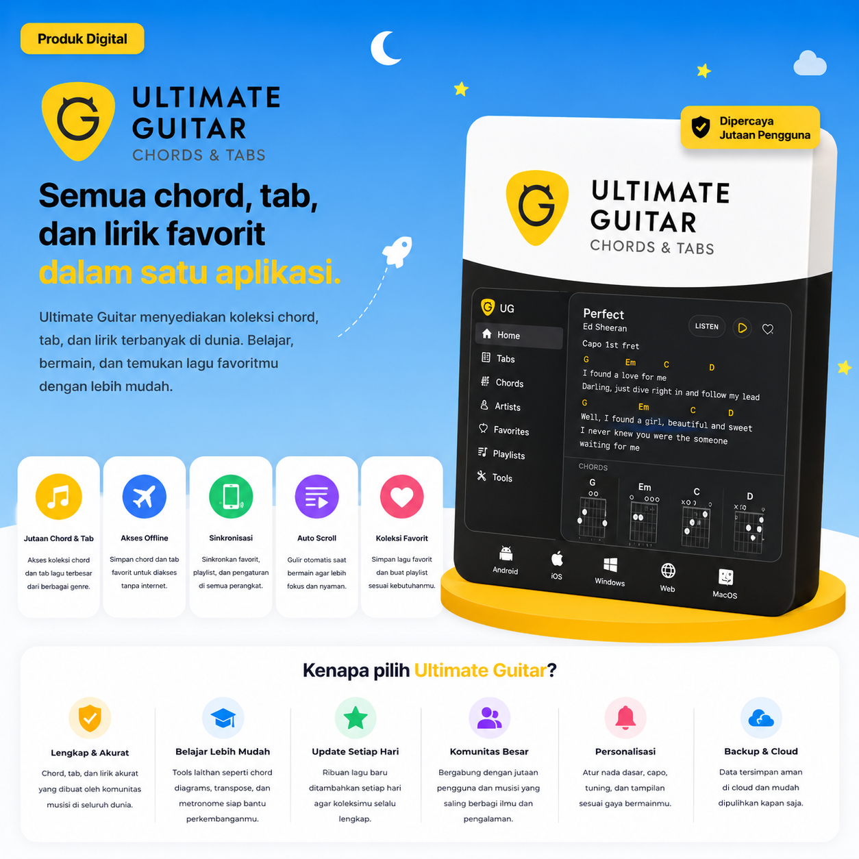 Ultimate Guitar Premium ( 1 Year ) via login