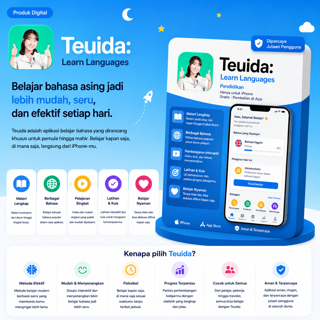 Teuida ( 1 Year ) via login